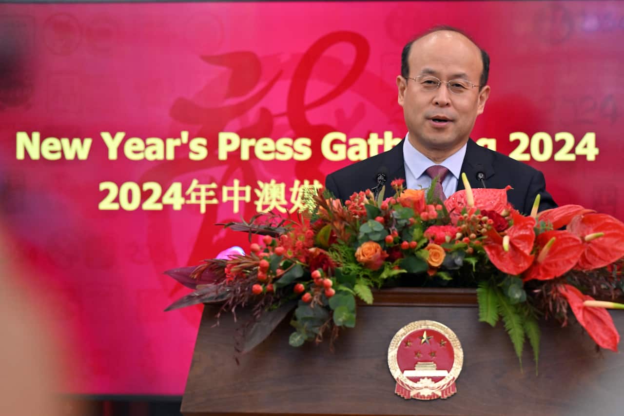 CHINESE AMBASSADOR PRESSER