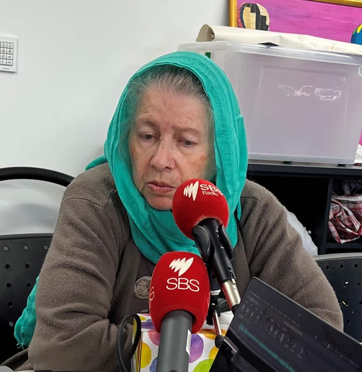 Lana Ali while narrating her story to SBS Urdu.