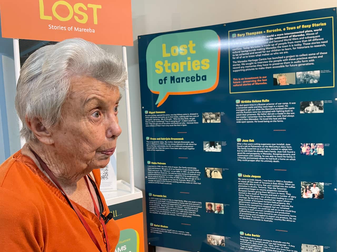 Mary Thompson appreciates the contributions of migrants