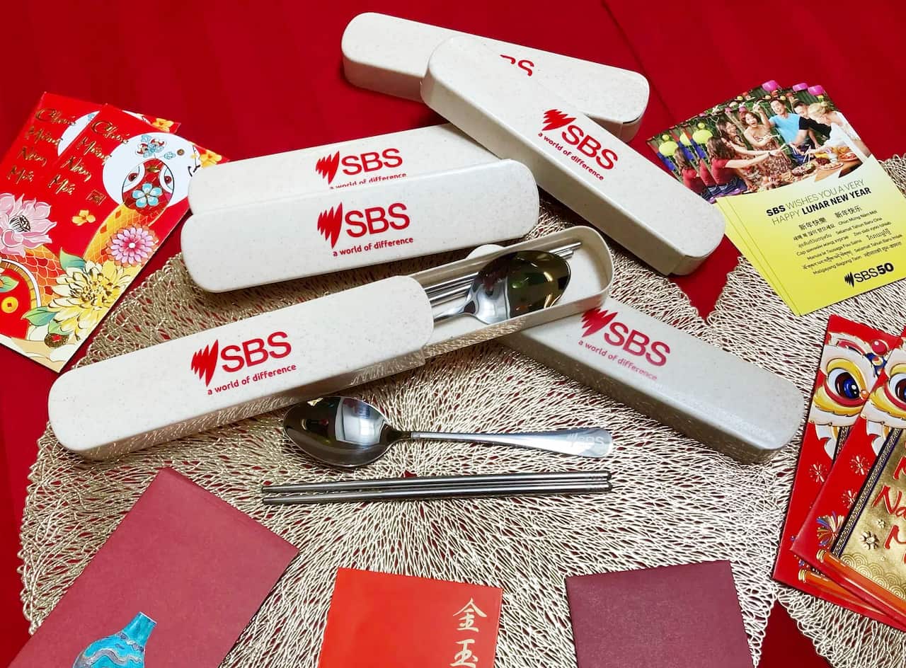 SBS chopsticks box