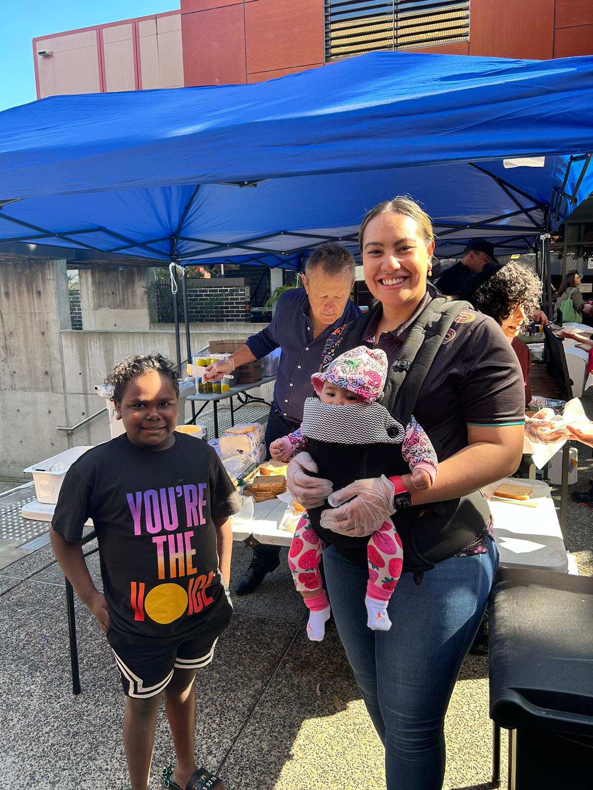 Referendum polling centre in Redfern