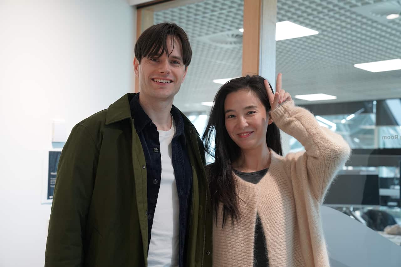  language guru, Ben（小明）and Vanessa