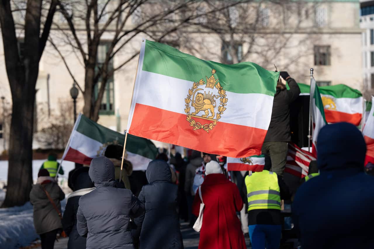Iran Protest in Washington DC - USA