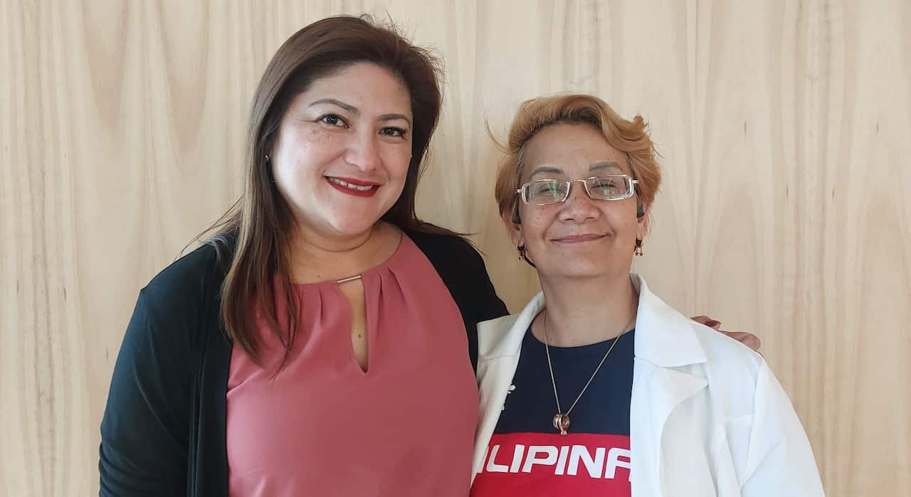 Dixie Morante and Gemma Goutous of the Filipino Australian Brisbane Society Inc..jpg