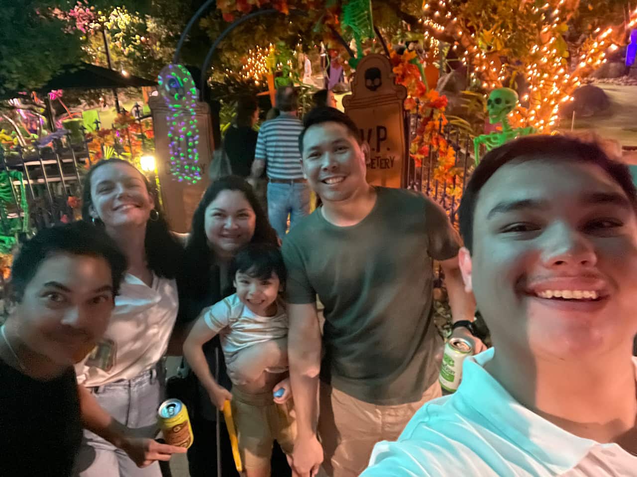 Janette Mcbride with her family