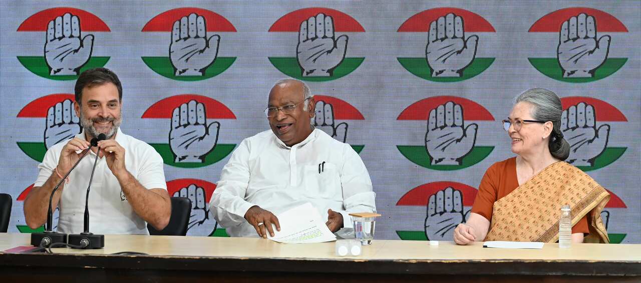 India: Congress Leader Rahul Gandhi Address Press Conference On Lok Sabha Election Result 2024