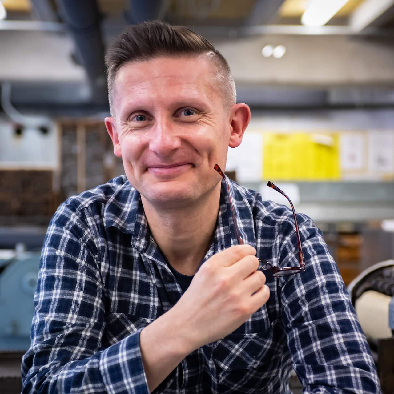 A headshot of professor Marco Sonzogni