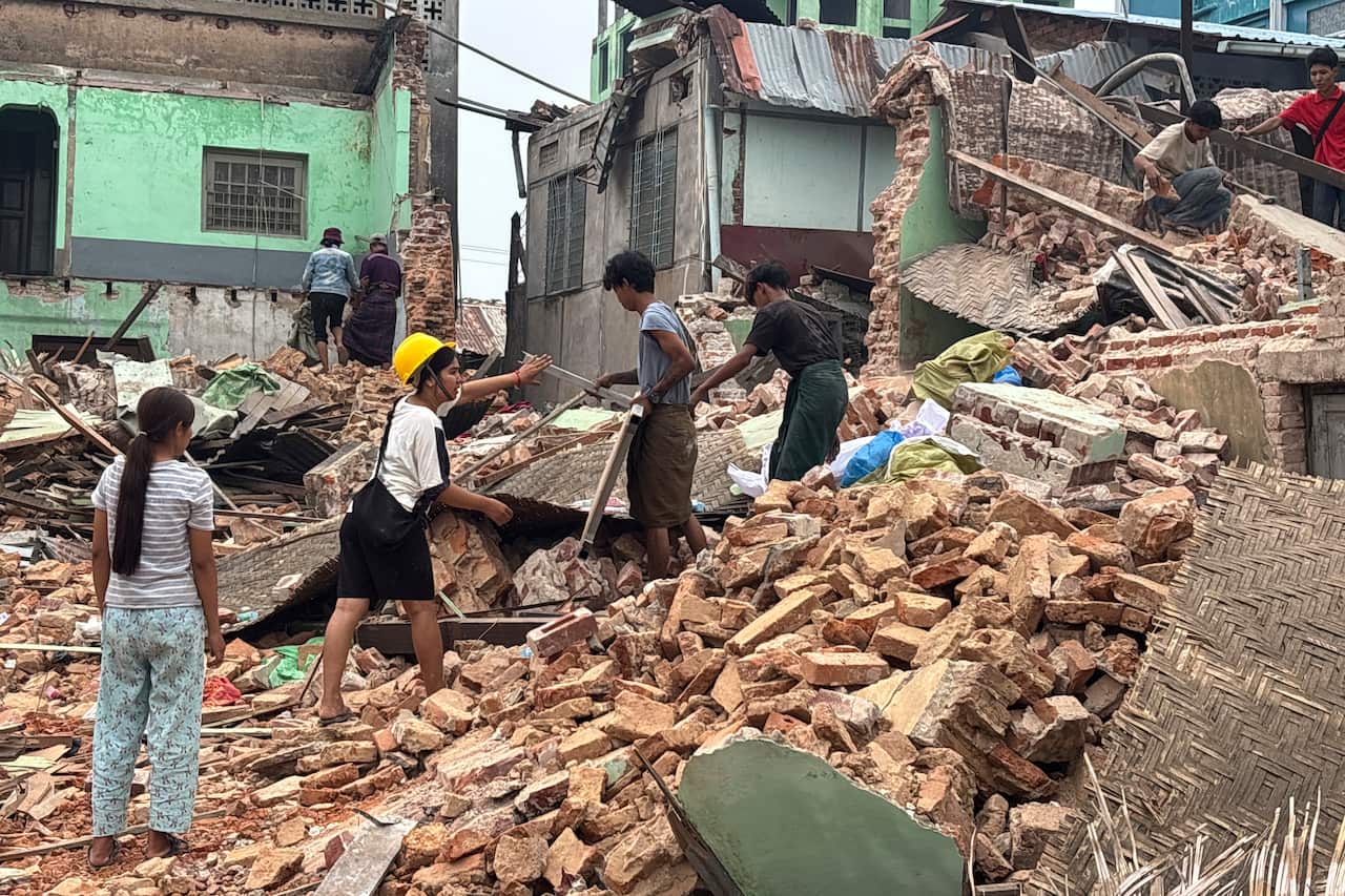 Myanmar Southeast Asia Earthquake