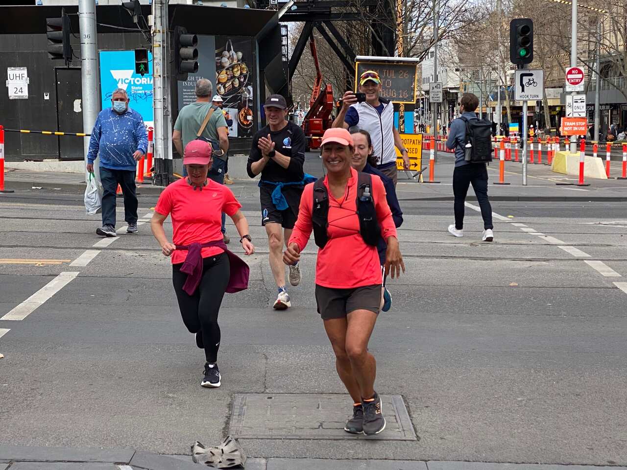 Marie passe par Melbourne lors de son tour du monde 
