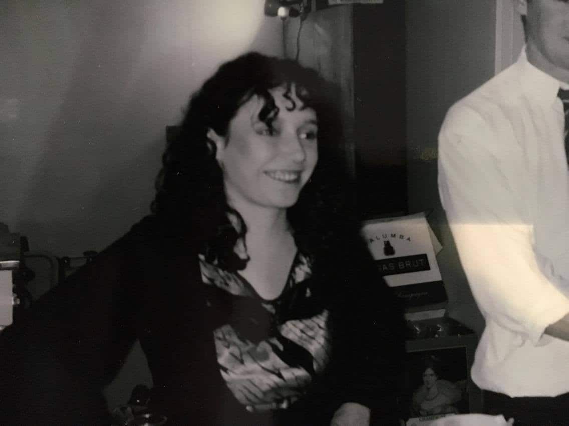 Colette in the 80's. 