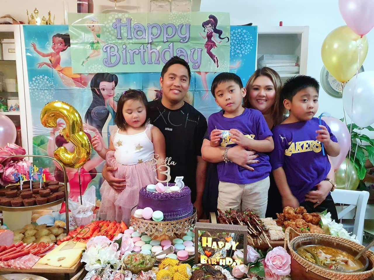 Minnete Sales and Family