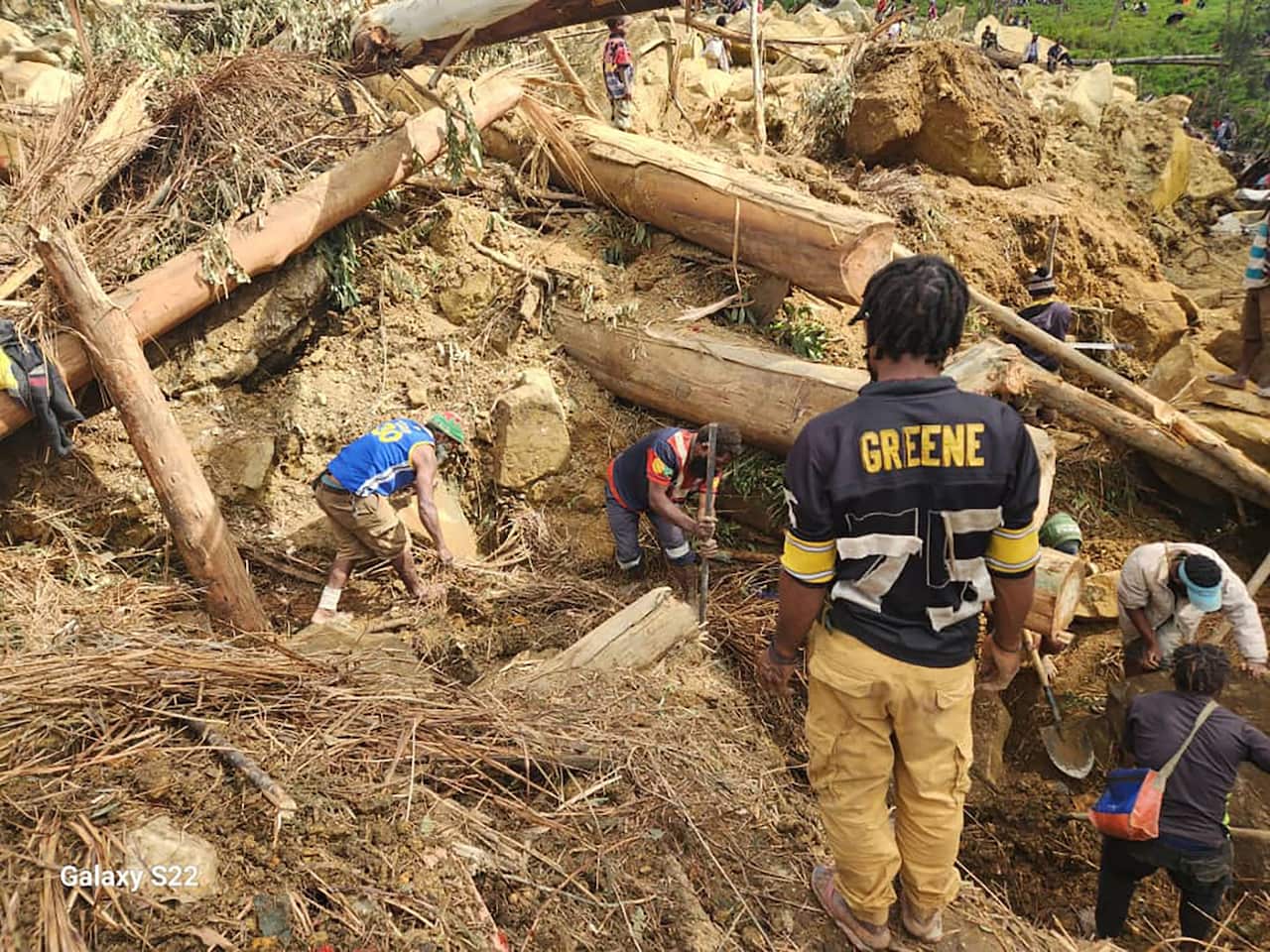 PAPUA NEW GUINEA LANDSLIDE