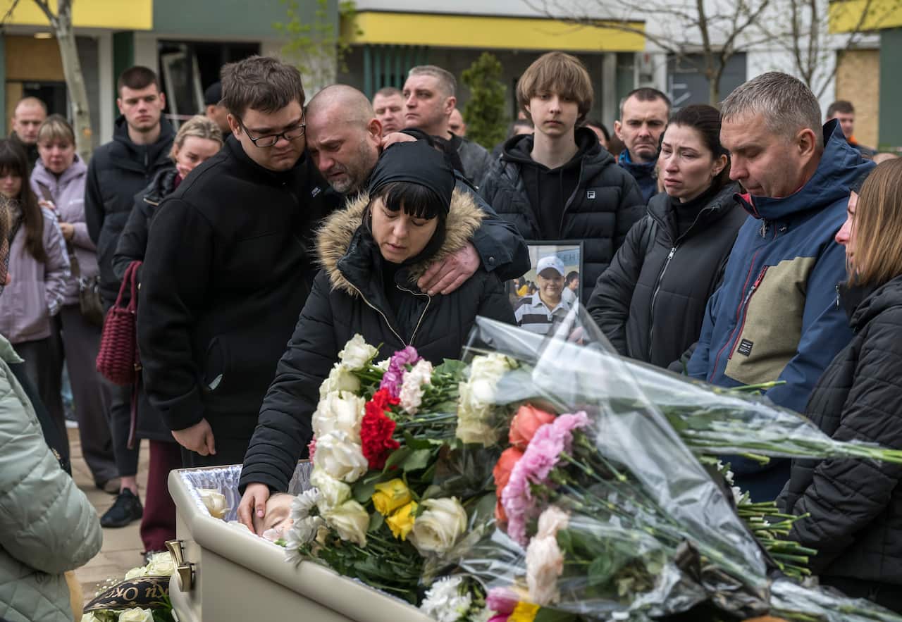 Ukraine bids farewell to 11-year-old Maksym Veremchuk killed in Russian attack on Kyiv