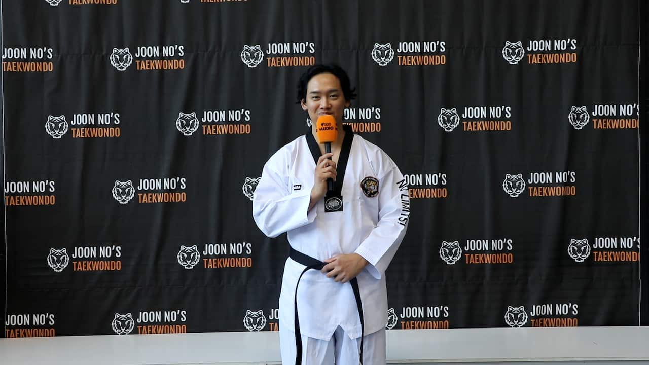 Taekwondo instructor Will. Credit: SBS Korean