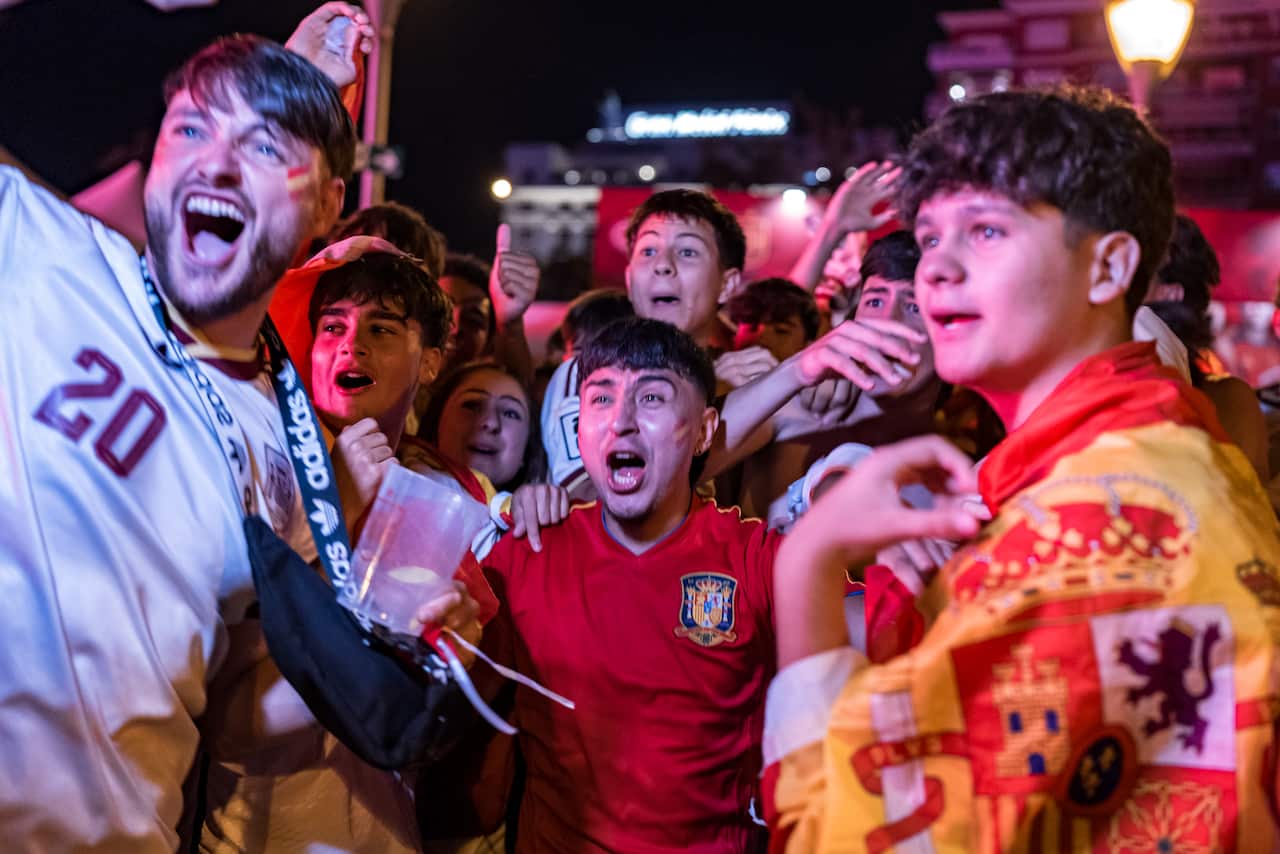 The Atmosphere At The Match Between Spain And France In The Semi-finals Of The 2026 World Cup