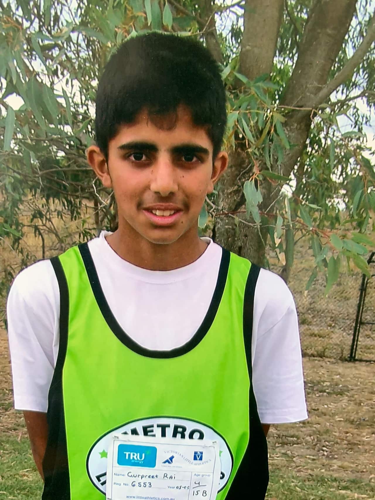 gogi when he started athletics.jpg