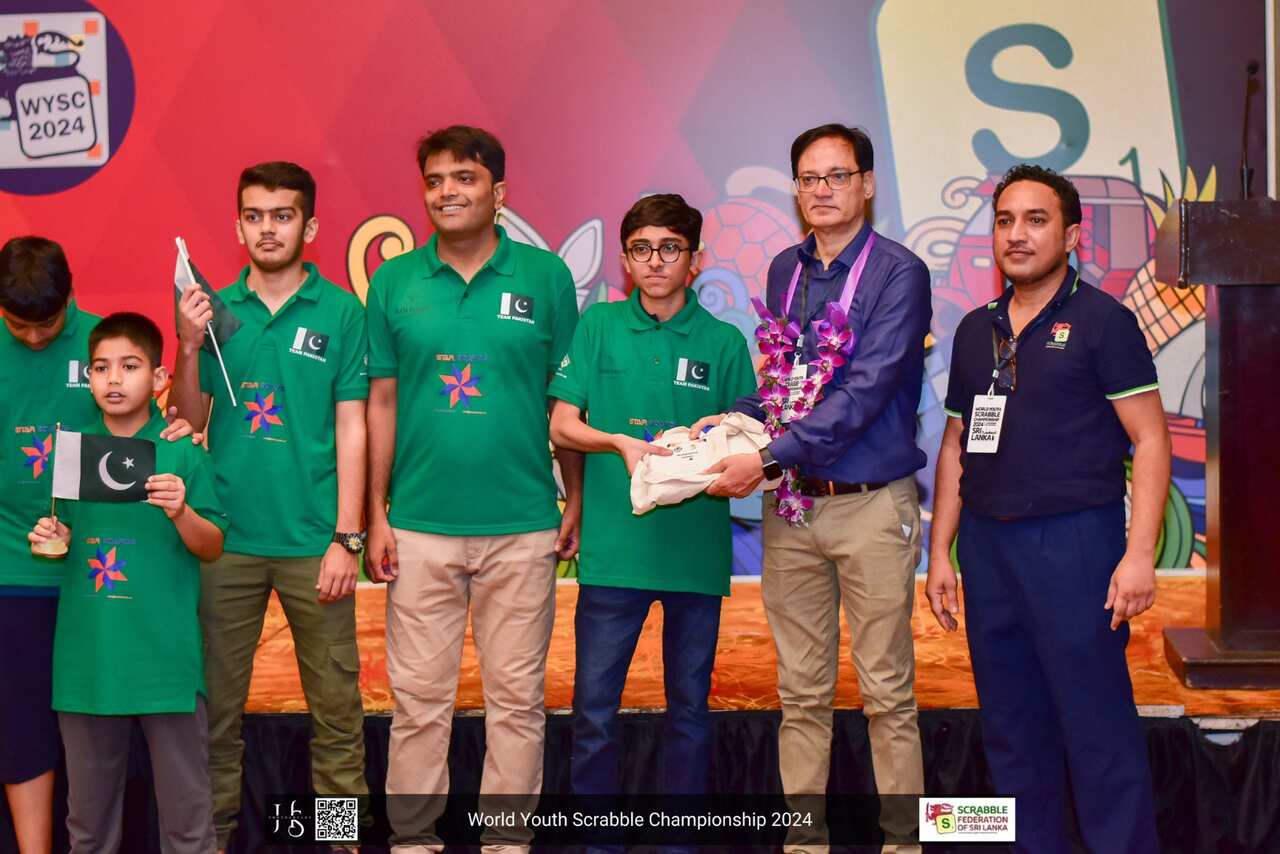 Tariq Pervez, Director Youth Program of Pakistan Scrabble Association