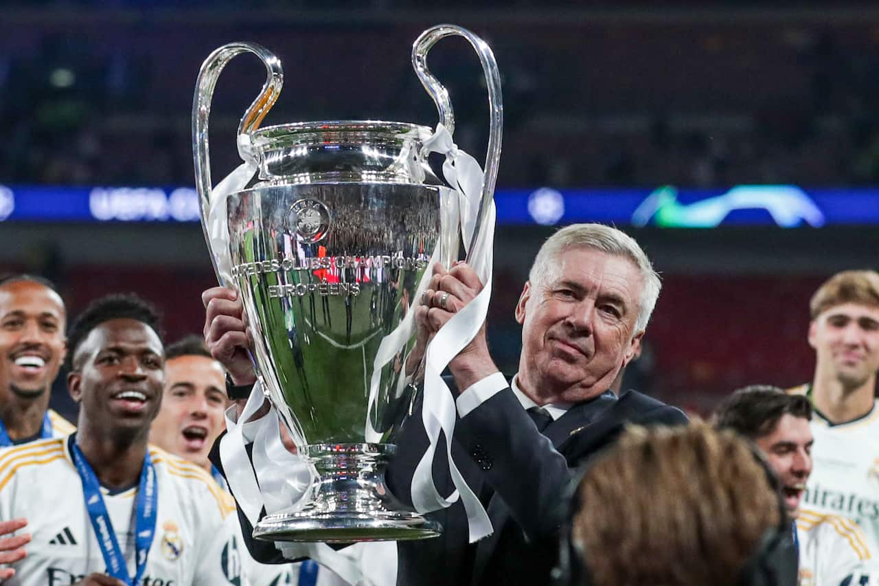 Borussia Dortmund Vs Real Madrid Medal ceremony in London, UK - 1 Jun 2024