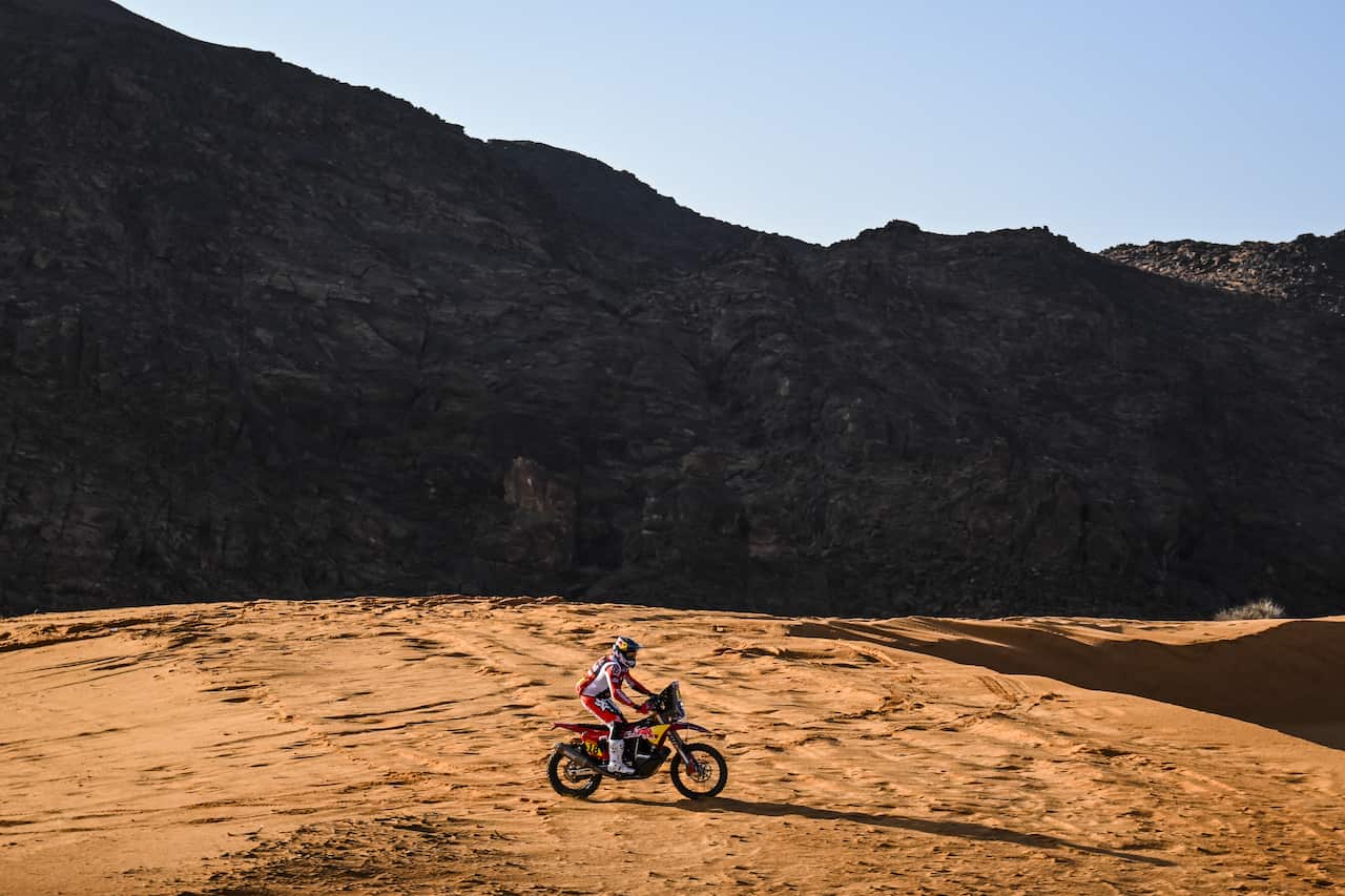 Dan Sanders - DAKAR 2023 - STAGE 4