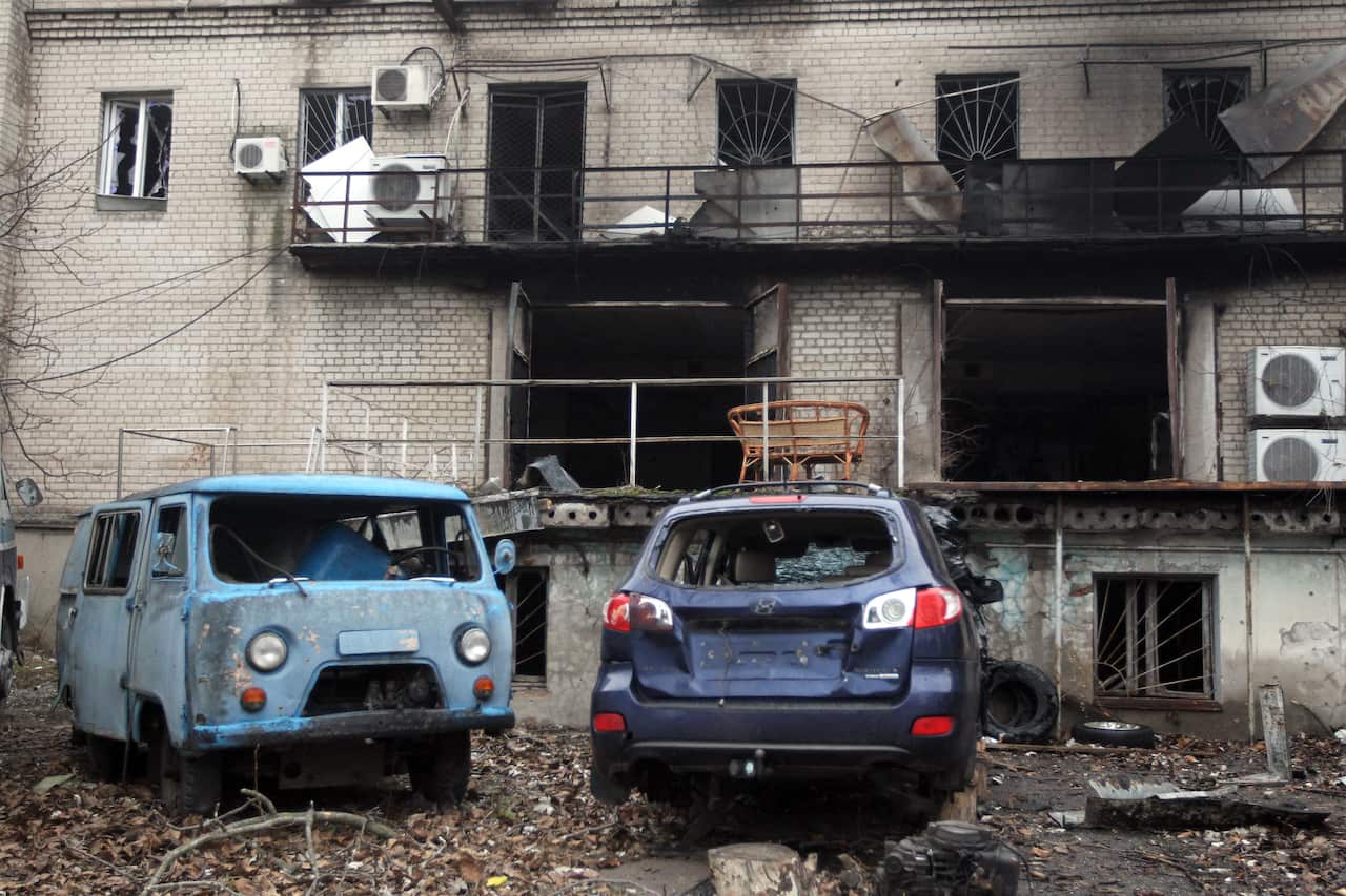 Aftermath of Large-Scale Russian Drone Attack - Dnipro