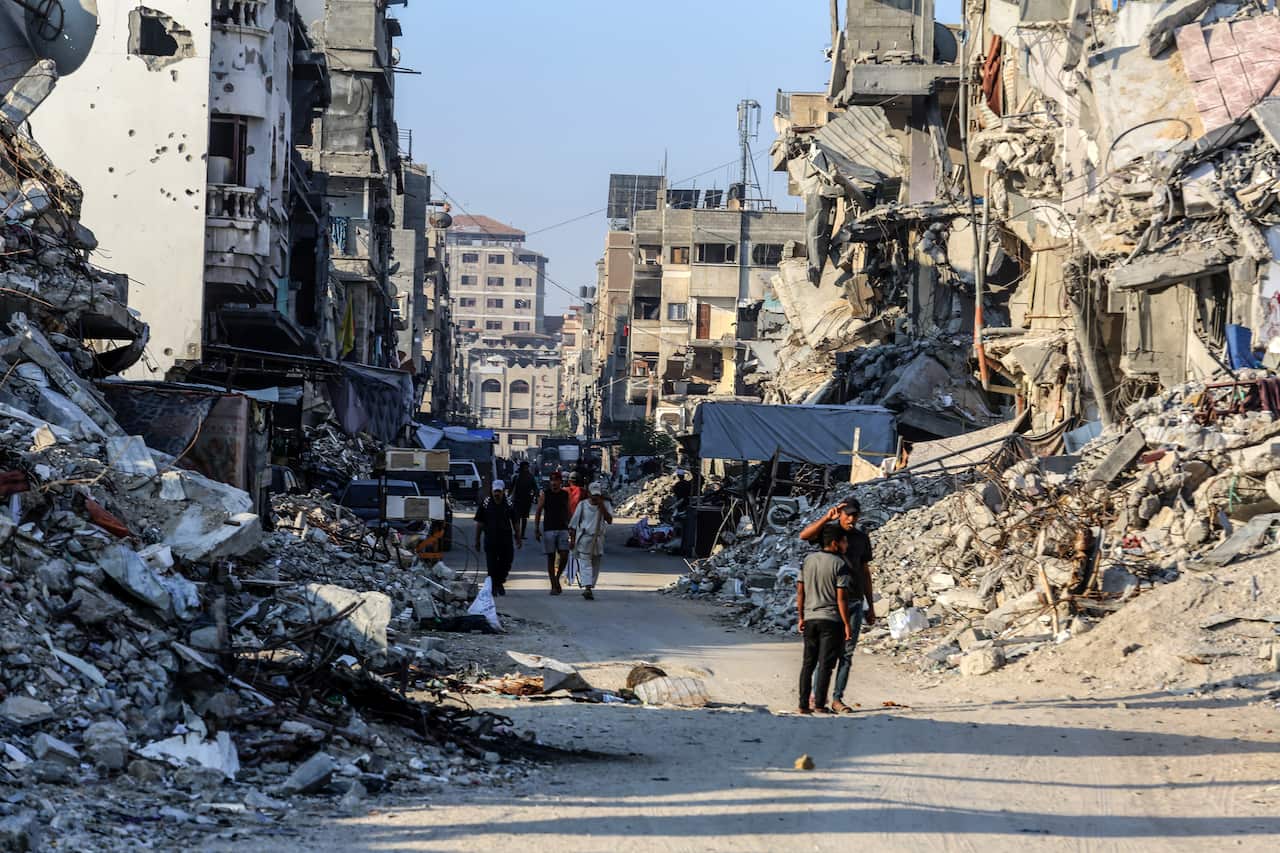 Scale of destruction in Khan Yunis comes to surface after withdrawal of Israeli army