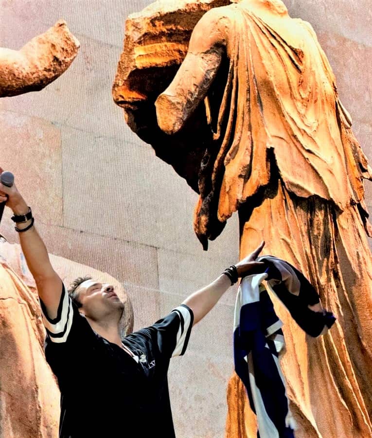 Konstantinos Argiros at the Margaret Court Arena, Melbourne, 26 October 2025 