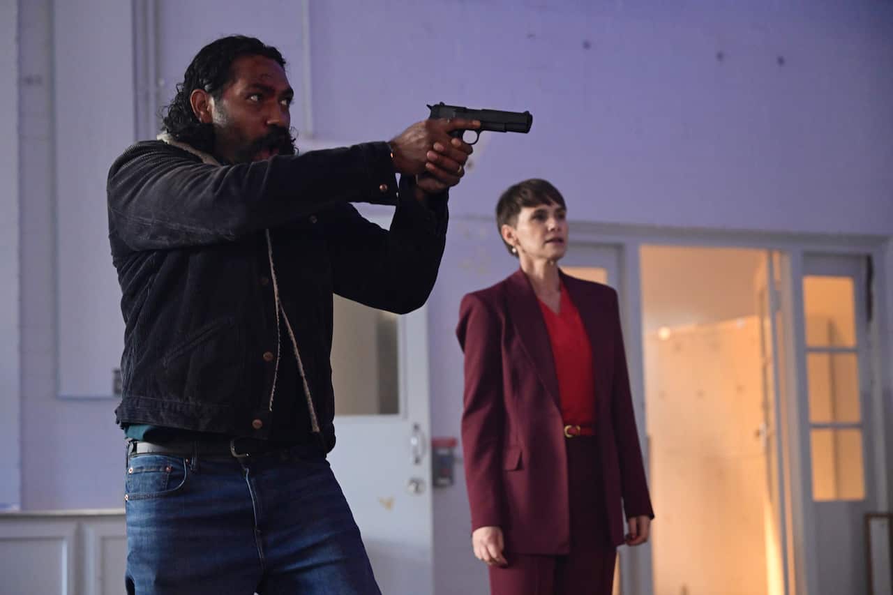 Clarence Ryan (Roddy) and Tasma Walton (June) in 'Reckless'