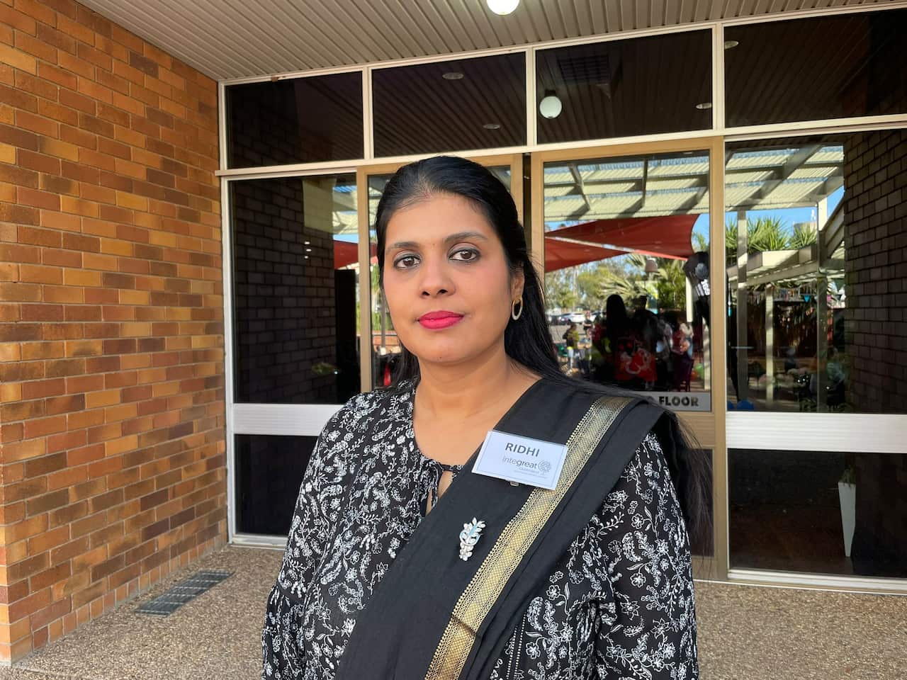 Ridhijain Gupta wearing a sash