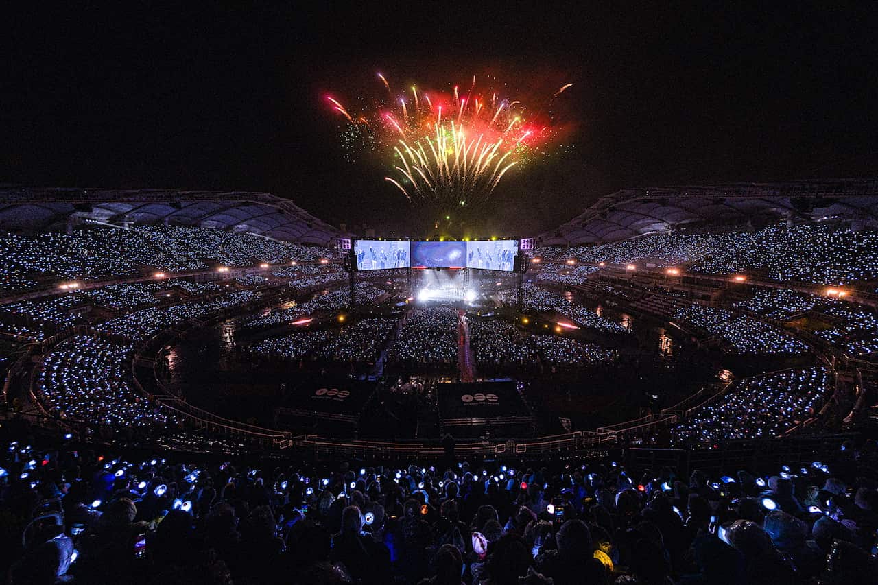 South Korean band BTS kicks off world tour with concerts in Goyang