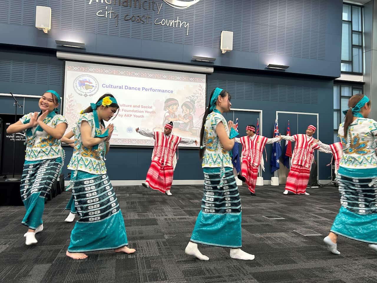 Traditional dance performance