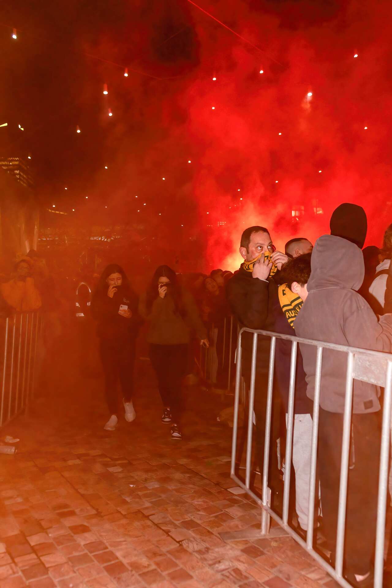Melbourne Fans watch Matildas take on Lionesses in Melbourne, Australia - 16 Aug 2023