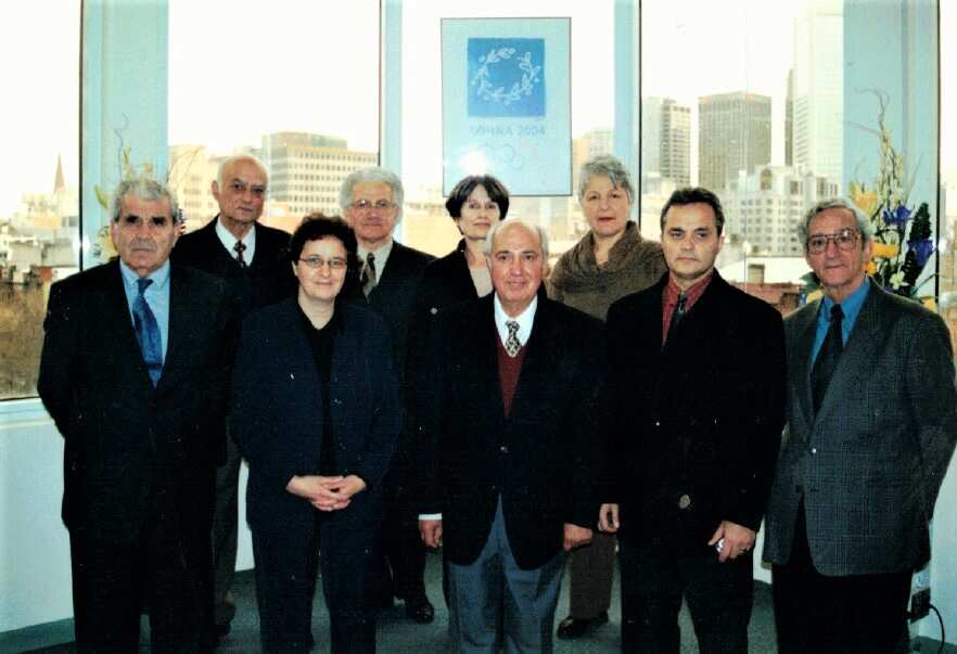 Prof. George Kanarakis book launch and tribute to him for his conribution to the Greek letters, August 24, 2003, at the Greek Community of Melbourne.