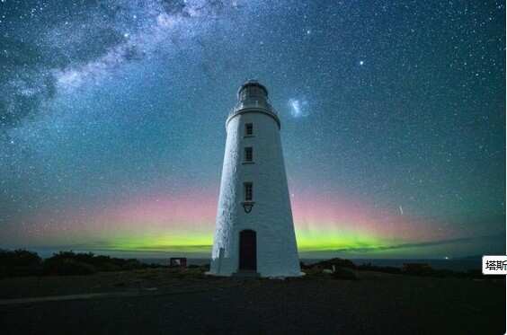 澳洲旅遊局介紹，在塔州適合欣賞南極光的地方，包括布尼島。