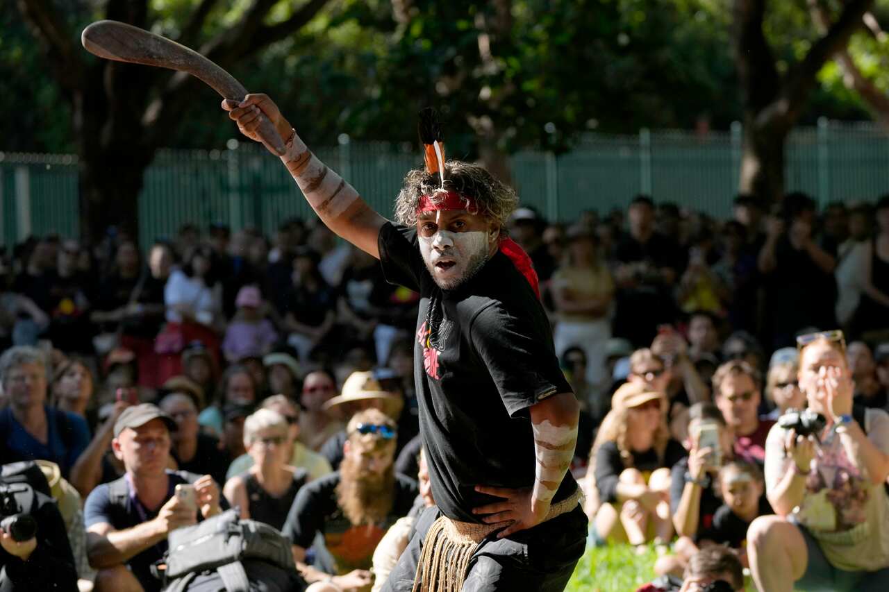 Invasion Day Sydney dancing