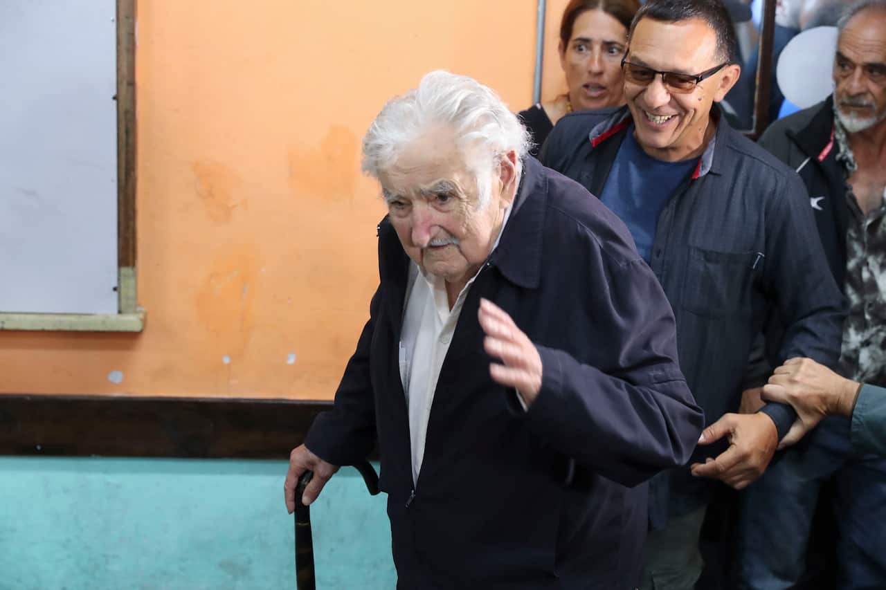 People vote in the second round of Uruguayan Presidential election