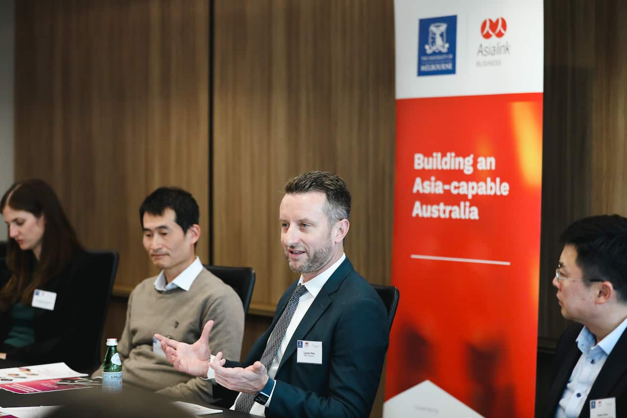 Layton Pike, Executive Director, International (Interim), RMIT University shared opinions during the discussion.