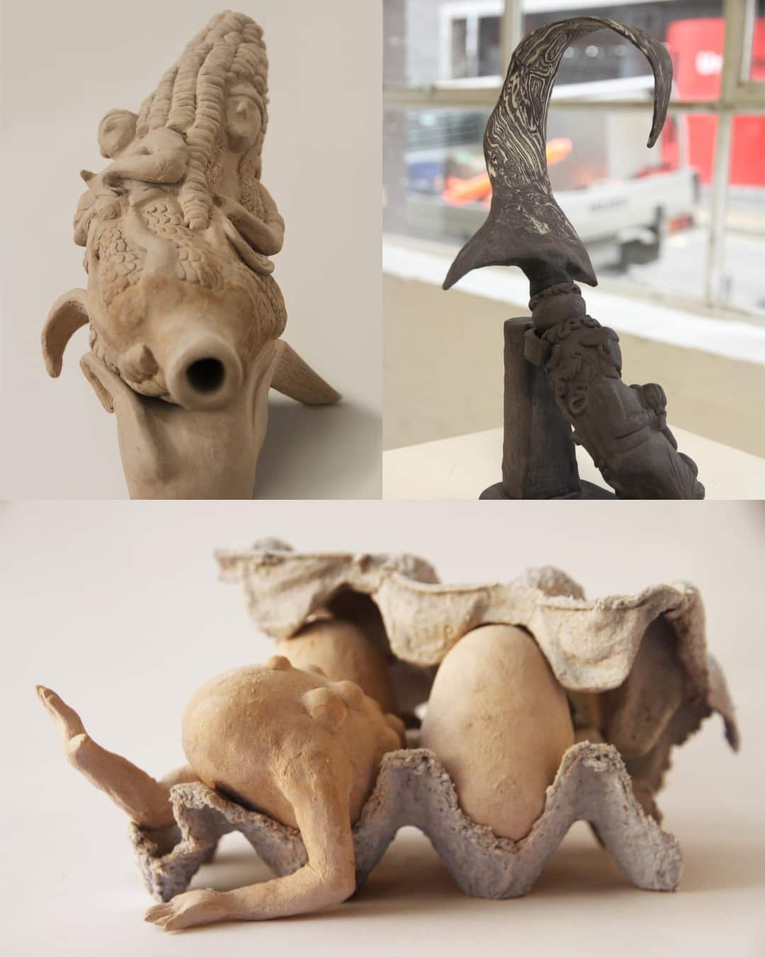 Inspired by the idea of fictional heirlooms, Addin Sugarda's ceramic works reimagine how stories, memories and cultural traditions can take physical form.