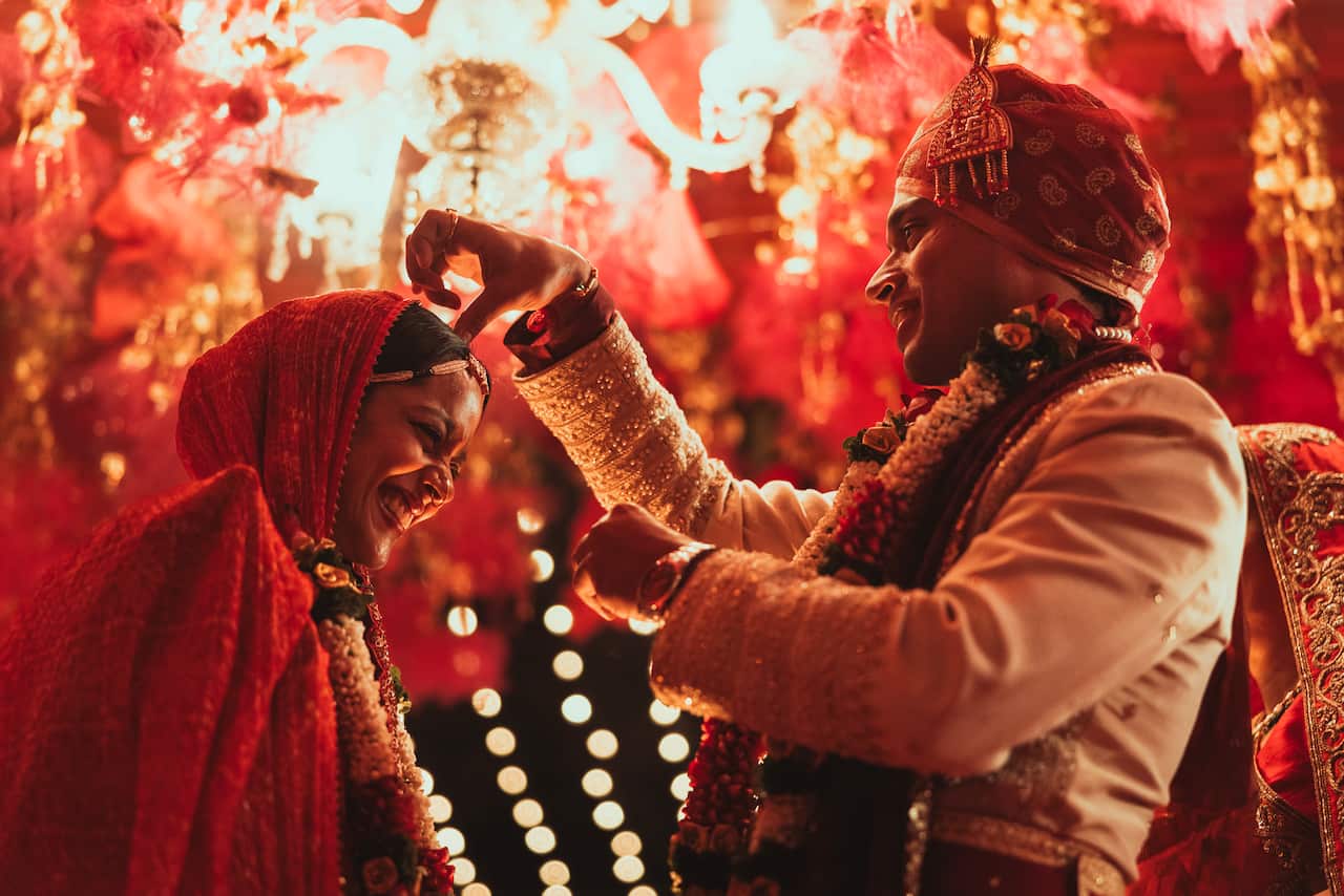 Akshay Ajit Singh as Yash and Shahana Goswami as Sridevi in Four Years Later.