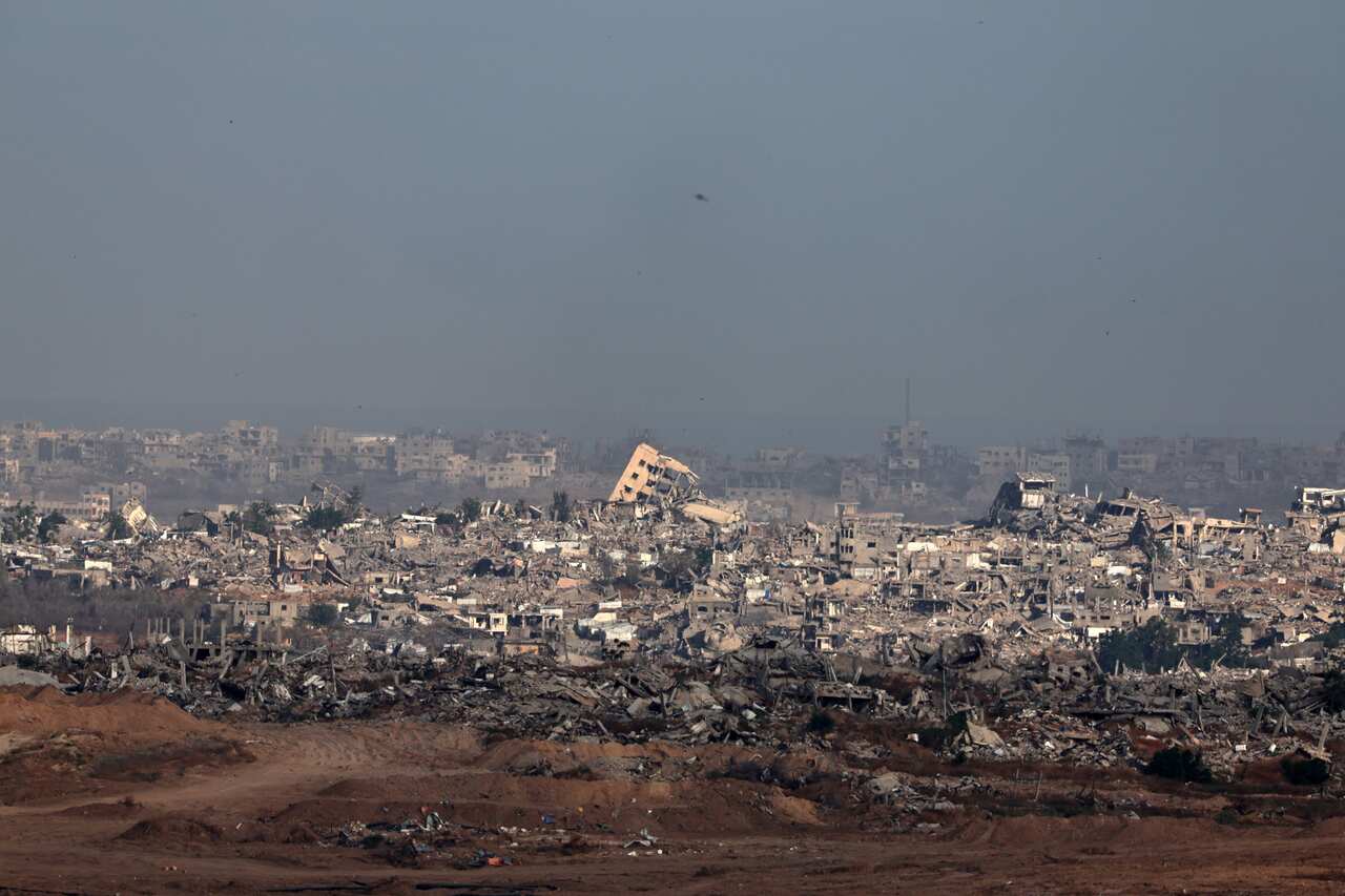 Israel's military strikes targets in northern Gaza