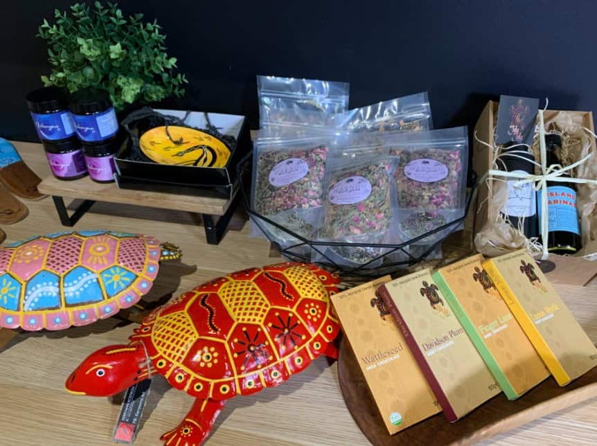 Sharon sells chocolates and other Indigenous items online.