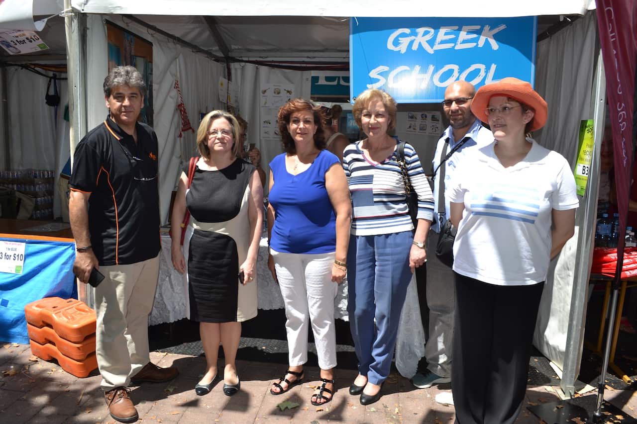 Αλεξάνδρου Γιόλα Αικατερίνη Ξαγοράρη Ιωάννα Μαλλιώτη Θέμης Καλλός.JPG