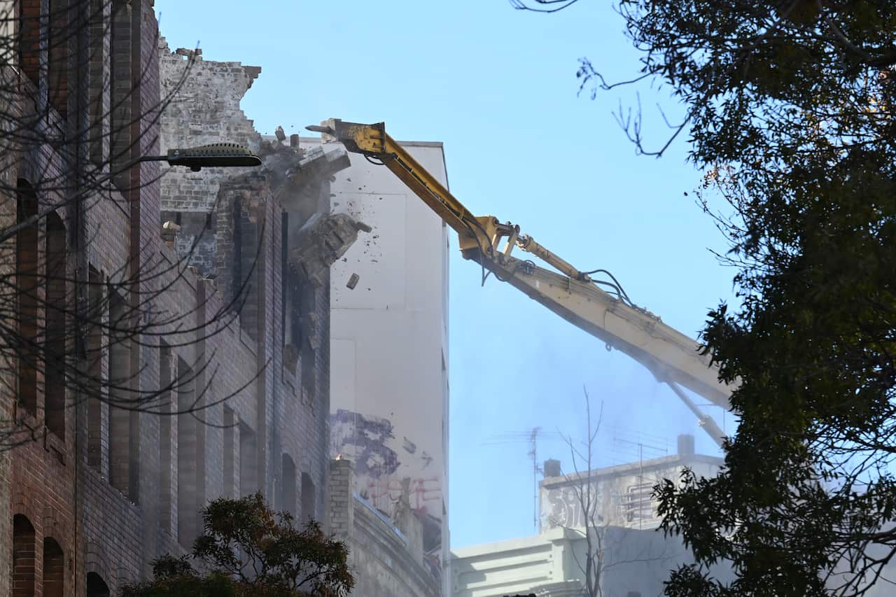 BUILDING FIRE SYDNEY