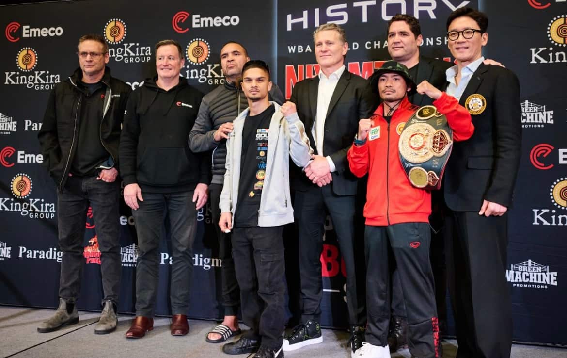 Alex Winwood joined by some of Australia's biggest sporting names