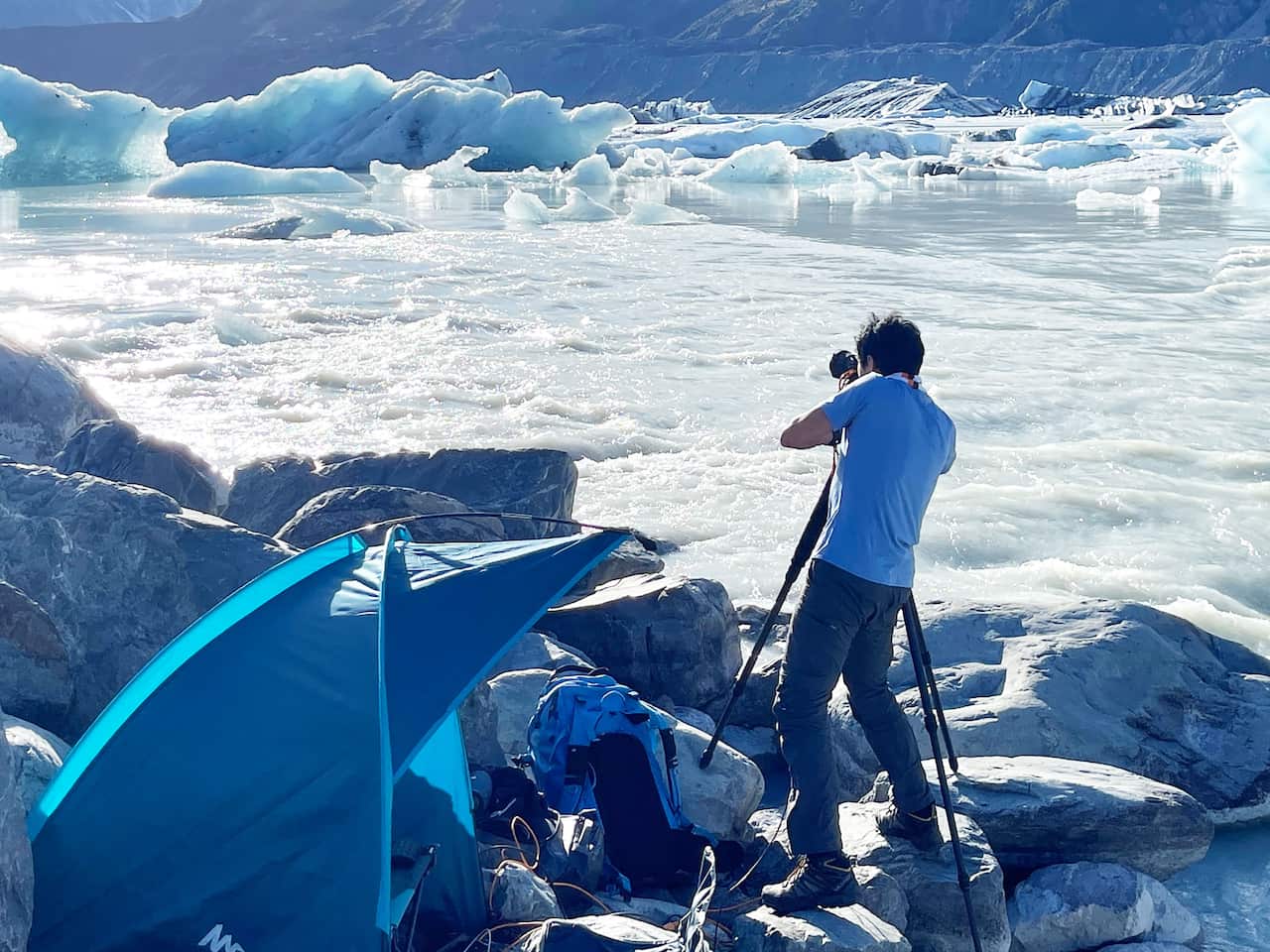 Kazuaki Ono Photographer NewZealand near Mount Cook provided by Kazuaki Ono