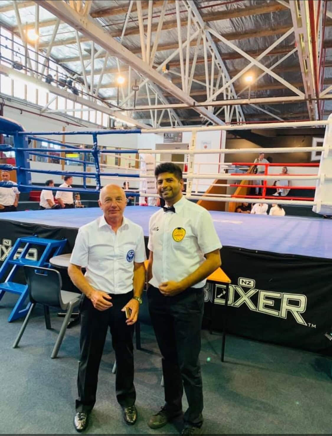 Boxer and coach Sunny Dutta
