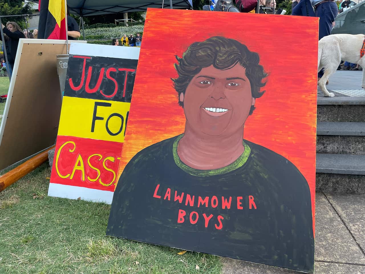 Cassius Turvey rally in Newscastle