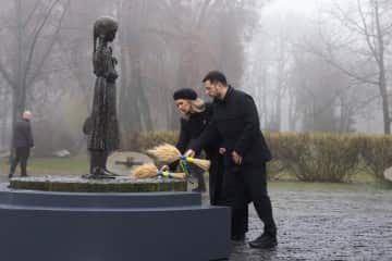 The President and the First Lady Honored the Memory of the Victims of the Holodomor of 1932–1933, Along with the Victims of Mass Man-Made Famines of 1921–1922 and 1946–1947.jpeg