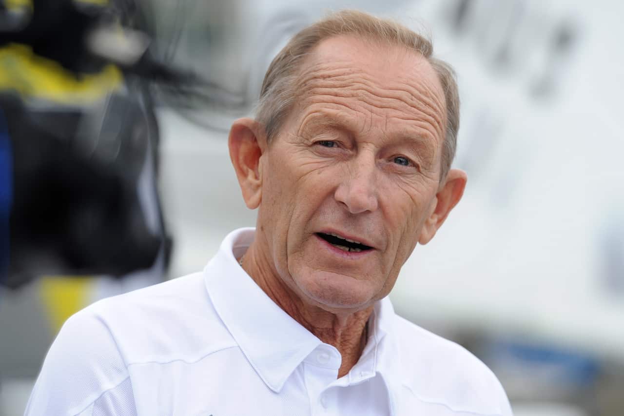 Ukrainian head coach of the Australian Olympic sailing team Victor Kovalenko.