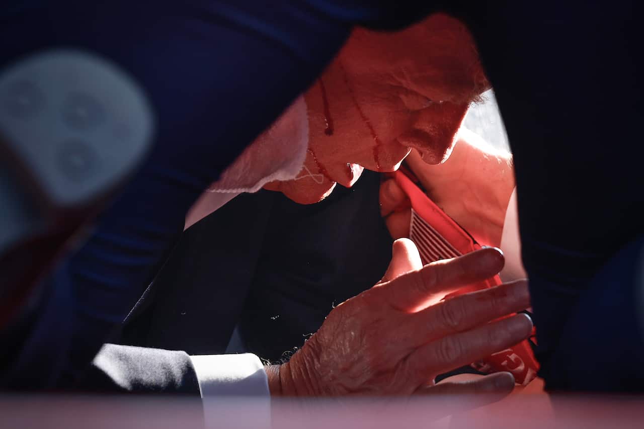 Donald Trump Injured During Shooting At Campaign Rally In Butler, PA