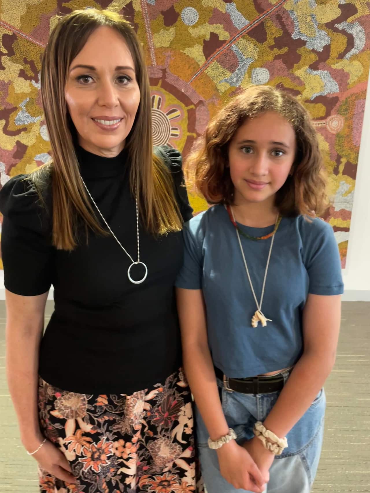 Cara Cross and her daughter, Mataya.